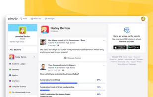 Edmodo LMS screenshot 1