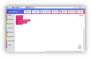 EduBlocks screenshot 2