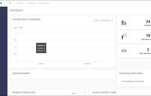 Edufar School Management Software screenshot 1