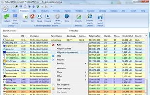 Yet Another (remote) Process Monitor screenshot 1