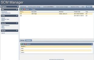 SCM-Manager screenshot 2