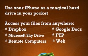 a Magical Hard Drive for iPhone n iPad