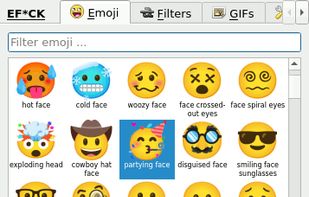 EF*CK Chat Keyboard screenshot 1