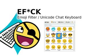 EF*CK Chat Keyboard screenshot 1