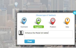 Engage customers better with comments, suggestion or ideas.