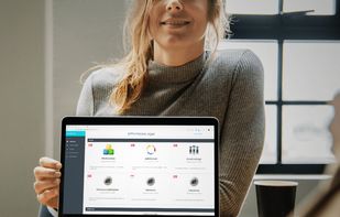 Another dashboard shot with other apps and modules.
