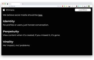 Efimero screenshot 1
