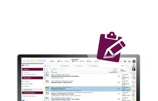 EGroupware on the desktop - InfoLog
   ---   
InfoLog (InformationsLogbook) is a "collective application" for any information. 
It is delivered in the standard system:
- Tasks
- Notes
- Calls
- E-mail

You can create any of your own infotypes and confirm with
- Authorizations
- User-defined fields
- Masks
can be provided. Thus every kind of data acquisition (and evaluation) is possible.
