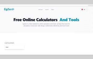 Home page screenshot