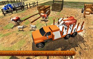 Eid Animal Transport Truck Simulator screenshot 3