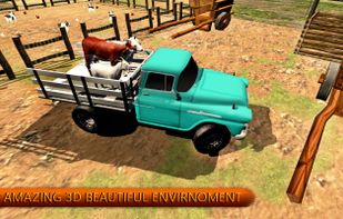 Eid Animal Transport Truck Simulator screenshot 1