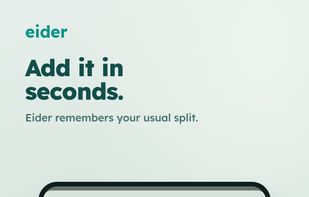Eider - Split Expenses screenshot 3