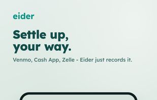 Eider - Split Expenses screenshot 1