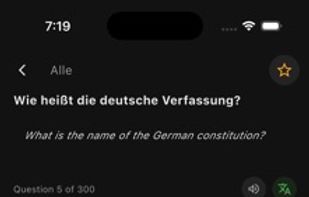 Einbürgerungstest screenshot 2
