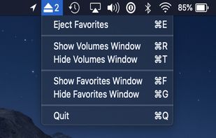 EjectBar screenshot 1