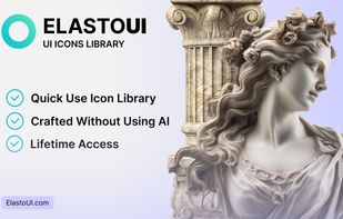 ElastoUI - Ecommerce UI Icons Library