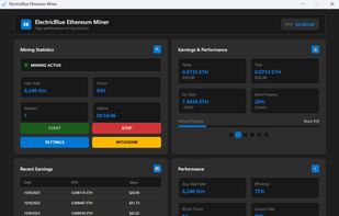 ElectricBlue Ethereum Miner