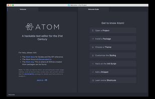 Build powerful apps like Atom