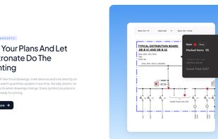 Mark plans on PDF and let Electronate count automatically for you