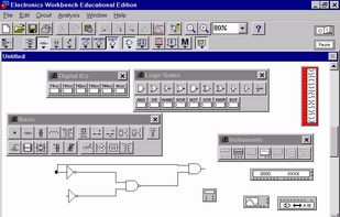 Electronics Workbench screenshot 1