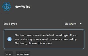 Electrum screenshot 1