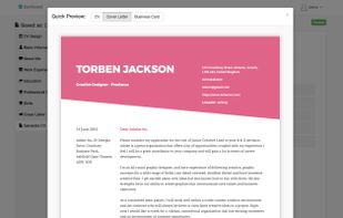 Download your resume as a PDF