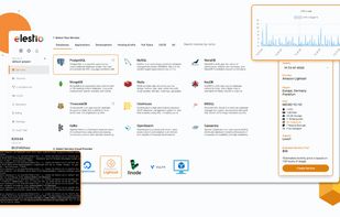 Elestio dashboard