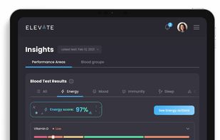 Optimal ranges instead of normal laboratory reference ranges ensure you are comparing yourself against the healthiest of individuals
