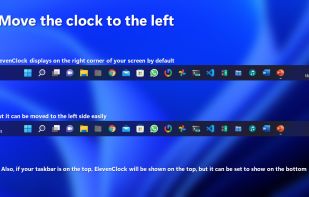 ElevenClock screenshot 1