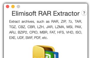 Elimisoft RAR Extractor screenshot 1