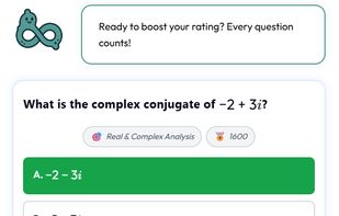 Ranked mode with real-time ELO-style rating system and tier progression.