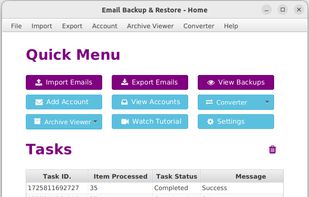 Email Backup Software screenshot 1