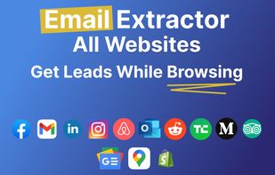 Logos of the websites the extension works