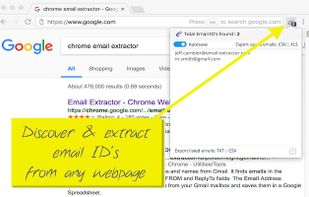 Email Extractor screenshot 1