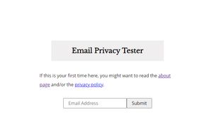 Email Privacy Tester screenshot 1