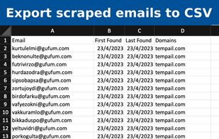 Email Sweeper screenshot 1