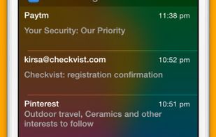eMail Widget screenshot 2