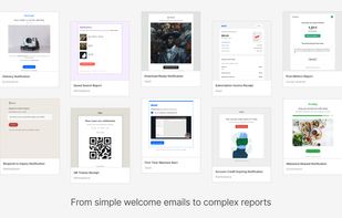 From simple welcome emails to complex reports
