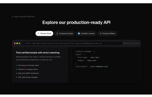 emailfinder.dev screenshot 1