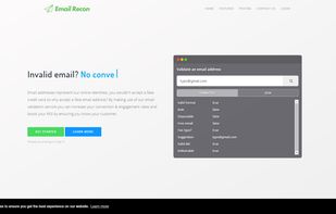 EmailRecon screenshot 1