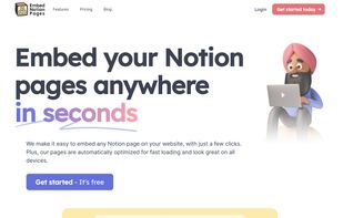 Homepage screenshot