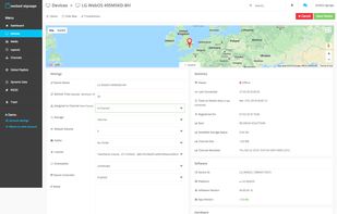 Detailed device overview section