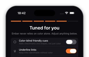 Ember for Hacker News screenshot 2