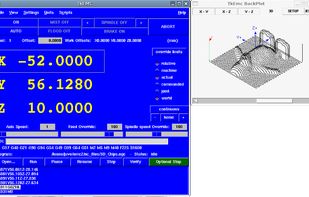 LinuxCNC screenshot 2