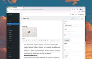 EmDash CMS screenshot 1