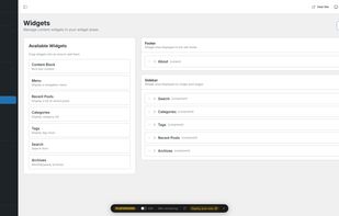 EmDash CMS screenshot 2