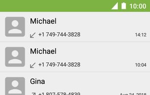 Emerald Dialer screenshot 1