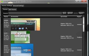 Emerald Theme Manager screenshot 3