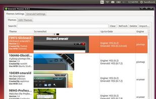 Emerald Theme Manager screenshot 1