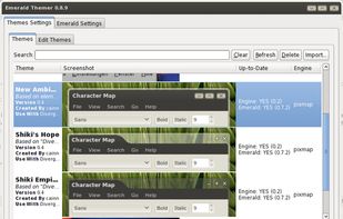 Emerald Theme Manager screenshot 1